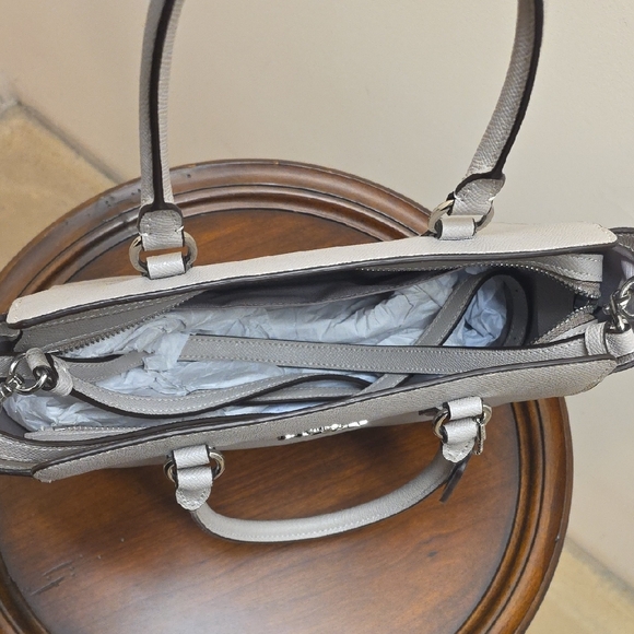 Coach Silver Satchel Bag - Picture 3 of 3